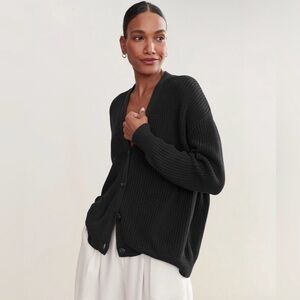 Jenni Kayne Cotton Cocoon Cardigan XS